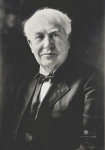 Photo credit: © Library of Congress, Prints and Photographs Division, photograph by Walter Scott Shinn Thomas Alva Edison