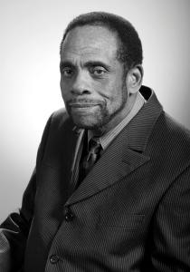 Black and white picture of George Edward Alcorn 