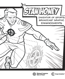 Stan Honey coloring book page