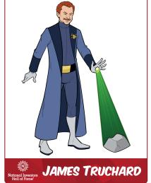 James Truchard as a superhero