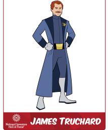 James Truchard as a superhero