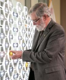 Don Arney at the National Inventors Hall of Fame Illumination Ceremony