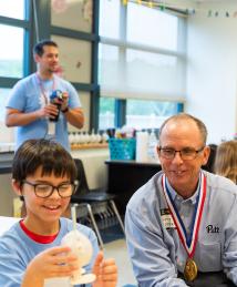 Rory Cooper visiting Camp Invention