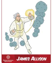 James Allison as a superhero