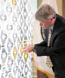 Iver Anderson at the National Inventors Hall of Fame Illumination Ceremony