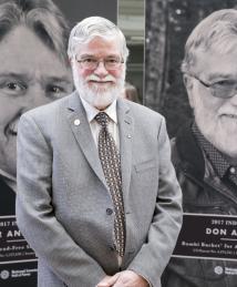 Don Arney at the National Inventors Hall of Fame Illumination Ceremony
