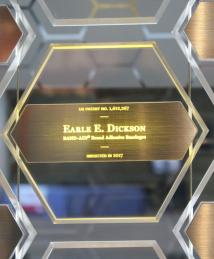 Earle Dickson at the National Inventors Hall of Fame Induction Ceremony