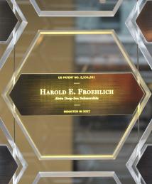 Harold Froehlich display at the National Inventors Hall of Fame Illumination Ceremony