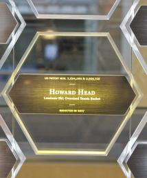 Howard Head display at the National Inventors Hall of Fame Museum