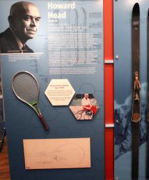 Howard Head display at the National Inventors Hall of Fame Museum