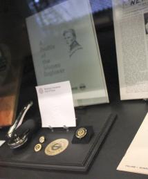 Beatrice Hicks display at the National Inventors Hall of Fame Museum