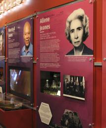 Allene Jeanes display at the National Inventors Hall of Fame Museum