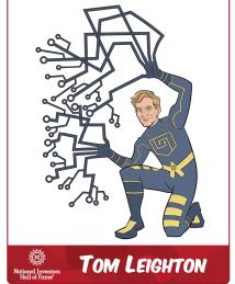 Tom Leighton as a superhero