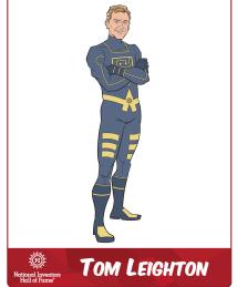 Tom Leighton as a superhero