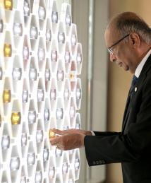 Arogyaswami Paulraj at the National Inventors Hall of Fame Illumination Ceremony