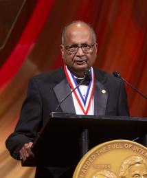 Arogyaswami Paulraj at the National Inventors Hall of Fame Induction Ceremony
