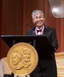 Ching Wan Tang at the National Inventors Hall of Fame Induction Ceremony