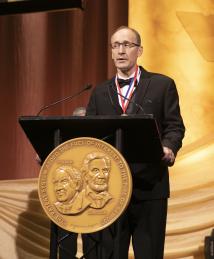 Steven Van Slyke at the National Inventors Hall of Fame Induction Ceremony