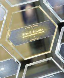 John H. Silliker display at the National Inventors Hall of Fame Museum