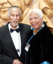 James West and his wife Marlene West at the National Inventors Hall of Fame Induction Ceremony