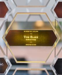 Tom Blake display at the National Inventors Hall of Fame Illumination Ceremony
