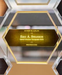 Eric Swanson display at the National Inventors Hall of Fame Illumination Ceremony