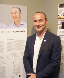 Barrett O. Comiskey at the National Inventors Hall of Fame Illumination Ceremony