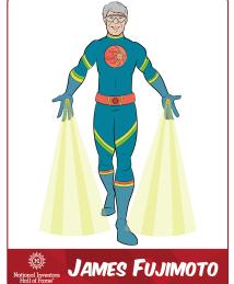 James Fujimoto as a superhero