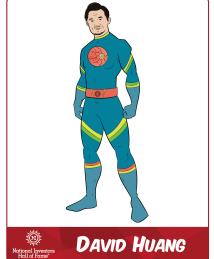 David Huang as a superhero