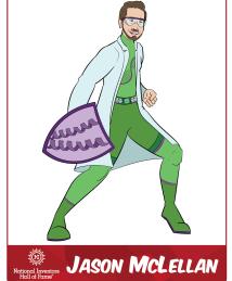 Jason McLellan as a superhero