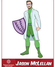 Jason McLellan as a superhero