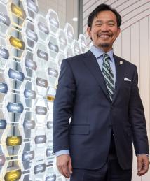 David Huang at the National Inventors Hall of Fame Illumination Ceremony