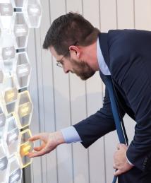 Jason McLellan at the National Inventors Hall of Fame Illumination Ceremony