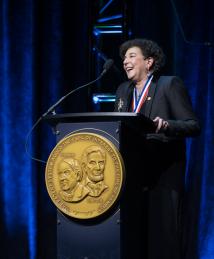Pamela Marrone at the National Inventors Hall of Fame Induction Ceremony
