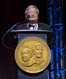 James Fujimoto at the National Inventors Hall of Fame Induction Ceremony