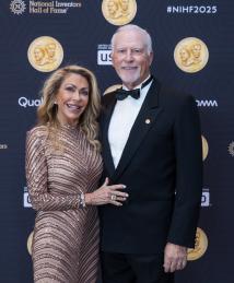 Richard Schatz with wife Terry Schatz at the National Inventors Hall of Fame Induction Ceremony