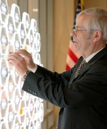 J. Roger P. Angel at the National Inventors Hall of Fame Illumination Ceremony