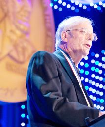 J. Roger P. Angel at the National Inventors Hall of Fame Induction Ceremony