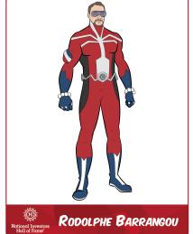 Rodolphe Barrangou as a superhero