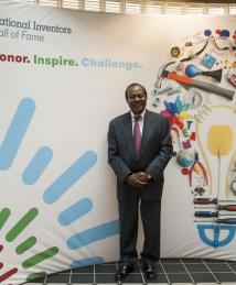 Victor B. Lawrence at the National Inventors Hall of Fame Illumination Ceremony