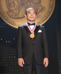 Shuji Nakamura at the National Inventors Hall of Fame Induction Ceremony