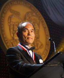Shuji Nakamura at the National Inventors Hall of Fame Induction Ceremony