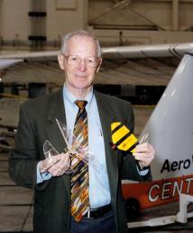 Paul B. MacCready with planes