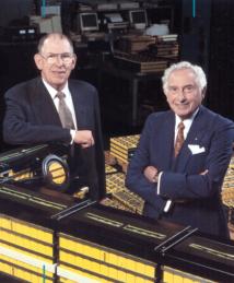 Stanford R. Ovshinsky with partner and batteries