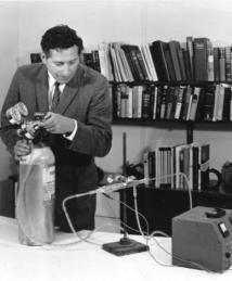 Stanford R. Ovshinsky working