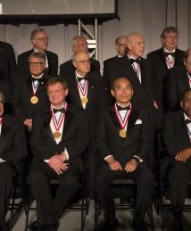 Ioannis V. Yannas at the National Inventors Hall of Fame Induction Ceremony