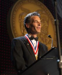 Gary D. Sharp at the National Inventors Hall of Fame Induction Ceremony