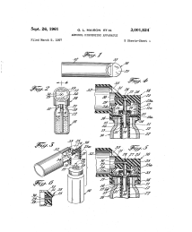 U.S. Patent No. 3,001,524