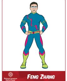 Feng Zhang superhero standing