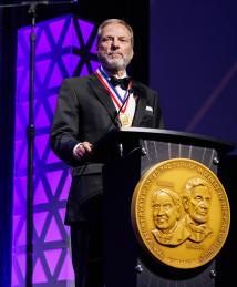 Henry Samueli at the National Inventors Hall of Fame Induction Ceremony